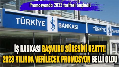 is bankası promosyon